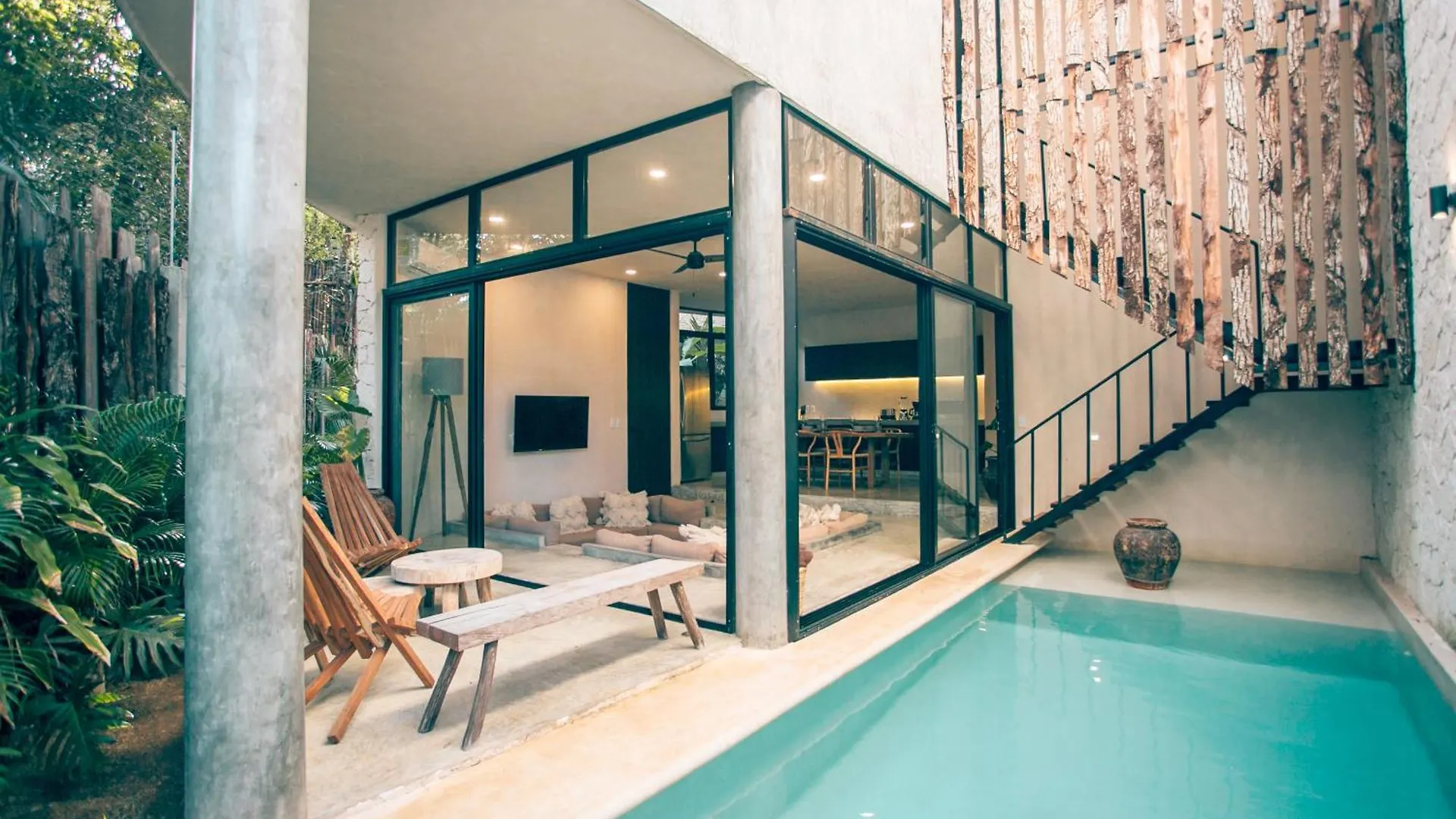 Round Luxury Jungle Villa Priv Pool-Concierge 4A Tulum