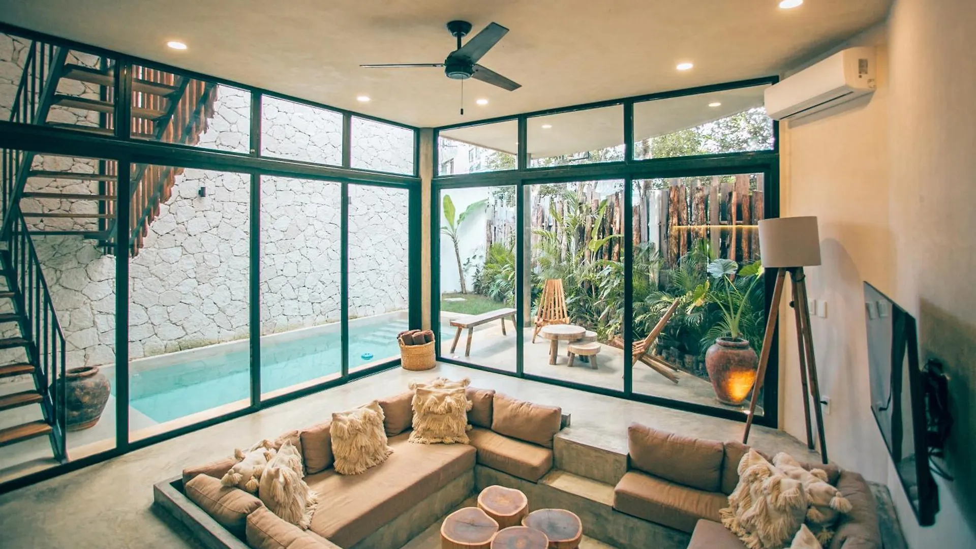 Round Luxury Jungle Villa Priv Pool-Concierge 4A Tulum