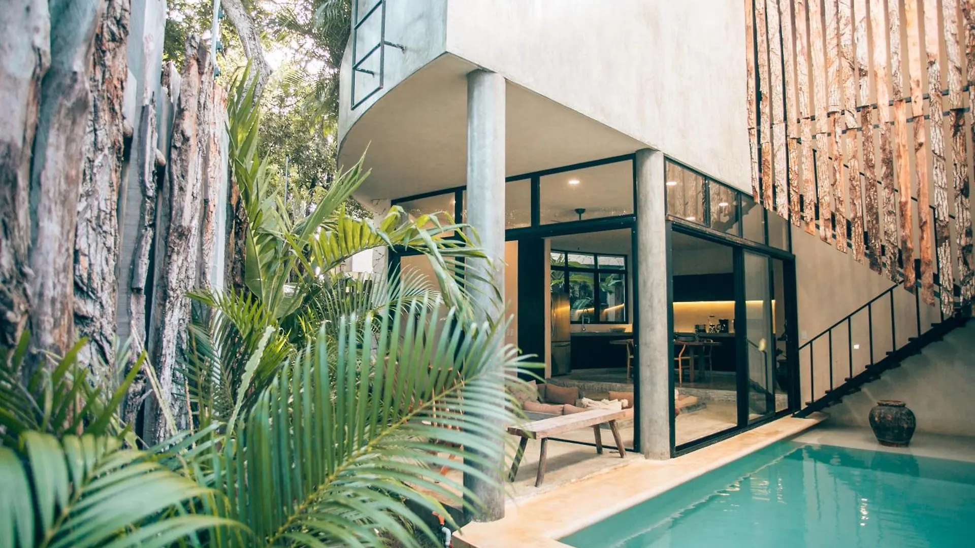 Round Luxury Jungle Villa Priv Pool-Concierge 4A Tulum México